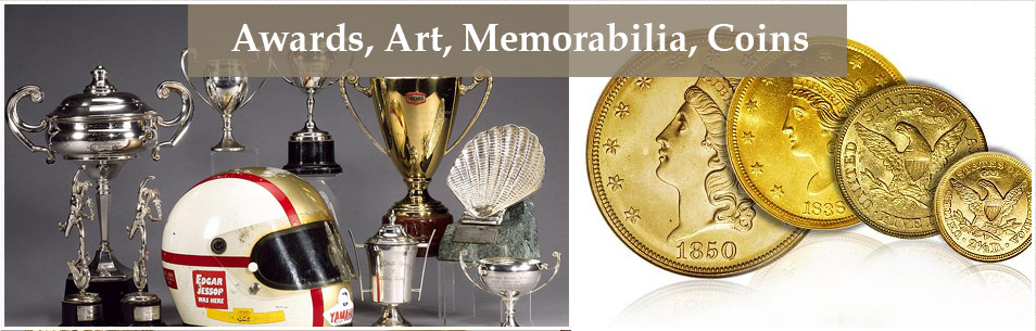Awards, Art, Memorabilia Coins